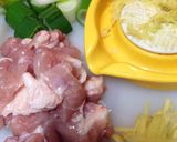 風邪の時に☆葱＆生姜たっぷり鶏おじや♬作り方1写真
