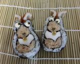絵巻きずし♡トナカイさん作り方15写真
