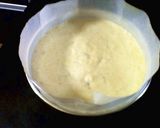 落ち葉舞う、柿のベイクドチーズケーキ作り方10写真