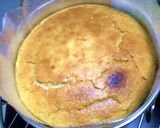 落ち葉舞う、柿のベイクドチーズケーキ作り方11写真