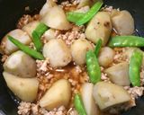 ✤里芋のそぼろ煮✤作り方6写真