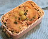 刻み昆布ハムカツ作り方7写真