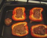 パプリカの肉詰め作り方4写真