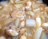 余った大根と里芋で鶏肉の味噌煮♪作り方6写真