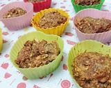 柿とバナナとミックスナッツのケーキ作り方7写真