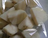 キャベツボール 中身はポテトサラダ作り方1写真
