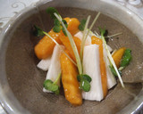 柿と長芋の和えもの作り方4写真