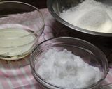 〝簡単＊抹茶のマーブルシフォンケーキ〟作り方1写真