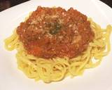でんせつのミートソース スパゲッティ作り方5写真