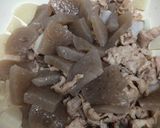 お肉とこんにゃくのコックリ煮作り方5写真