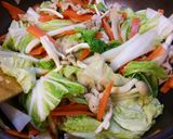 味噌煮込みうどん、具いろいろ。作り方3写真