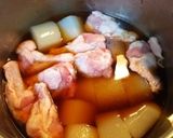 大根と手羽元の煮物作り方4写真