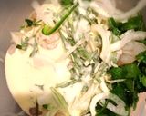 人参のてんぷらとパクチーの入ったかき揚げ作り方4写真
