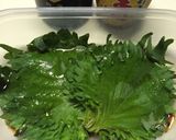 ご飯のお供♡絶品ご飯が進む♪大葉ペタペタ作り方2写真