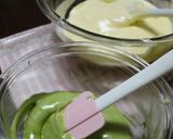 〝簡単＊抹茶のマーブルシフォンケーキ〟作り方13写真