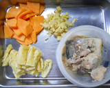 さば缶で生姜風味の炊きこみご飯作り方1写真