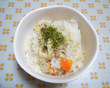 さば缶で生姜風味の炊きこみご飯作り方4写真