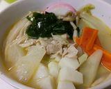 味噌煮込みうどん、具いろいろ。作り方8写真