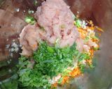 シャキシャキ食感！れんこん鶏照りバーク♫作り方1写真