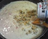 ☆簡単★手軽☆ クラム芋グラタン作り方4写真