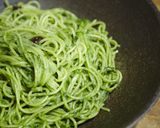 ジェノベーゼのパスタ作り方8写真