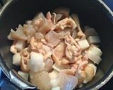 節約料理♪鶏皮と大根の甘辛炒め煮作り方3写真