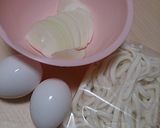 寒い日に♪卵たっぷりかき玉うどん作り方1写真