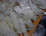 旨～い!!白菜とベーコンの炒め煮びたし♪作り方1写真