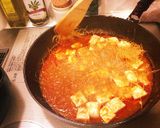 簡単ボリューム＊ビーフン麻婆豆腐作り方3写真
