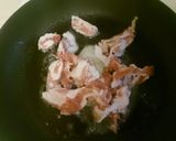 蓮根豚肉春雨の春巻き★作り方3写真