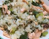 大根の葉と鮭ごはん作り方7写真
