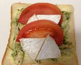 ささ身とトマトとチーズのジェノバサンド作り方6写真