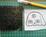 キャラ弁　妖怪ウォッチ★さとりちゃん★作り方1写真