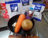 最速のカレールー（素カレー）作り方1写真