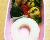 幼稚園 お弁当♡カレー（シチュー）くま作り方4写真