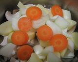 ワンルームご飯★ホワイトシチュー作り方4写真