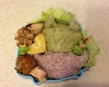妖怪ウォッチ☆☆わすれん帽のキャラ弁☆☆作り方5写真