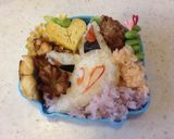 妖怪ウォッチキュウビのキャラ弁（≧∇≦）作り方4写真