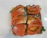 朝食＆ランチ❀春菊のBLTサンドイッチ作り方9写真