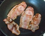 朝食＆ランチ❀春菊のBLTサンドイッチ作り方6写真