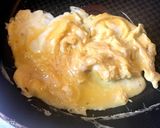 ふわとろオムライスのきのこあんかけ作り方5写真