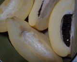 ザラメ糖で作る…「カリンのシロップ漬」作り方1写真