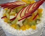 クリスマスケーキの試作品 完成で~す?。作り方18写真