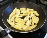 ヘルシー 揚げ焼き☆スイートポテトフライ作り方4写真