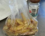 ヘルシー 揚げ焼き☆スイートポテトフライ作り方6写真