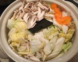 肉団子と白菜のあったか鍋作り方4写真