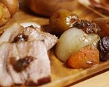 豚肉とプルーンの蒸し煮作り方7写真
