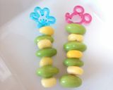 ＊お弁当の差し色に。カラフルピック＊作り方2写真