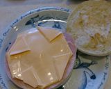 ２分で出来ちゃう★ハムチーズバーガー作り方2写真