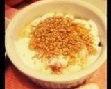 柿のすり胡麻たっぷりヨーグルト。作り方6写真